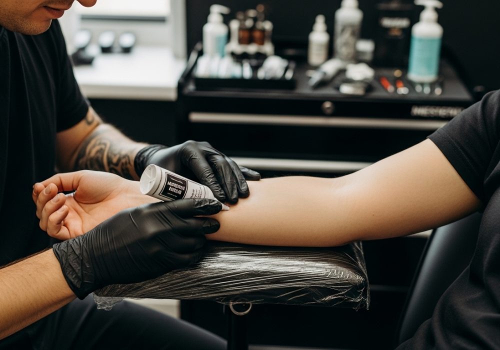 účinnok anestetického krému tetovanie