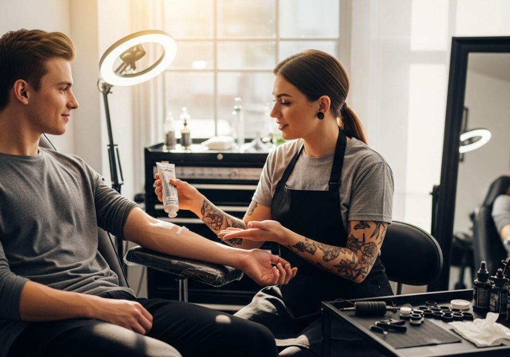 povrchová anestézia tetovanie štúdio