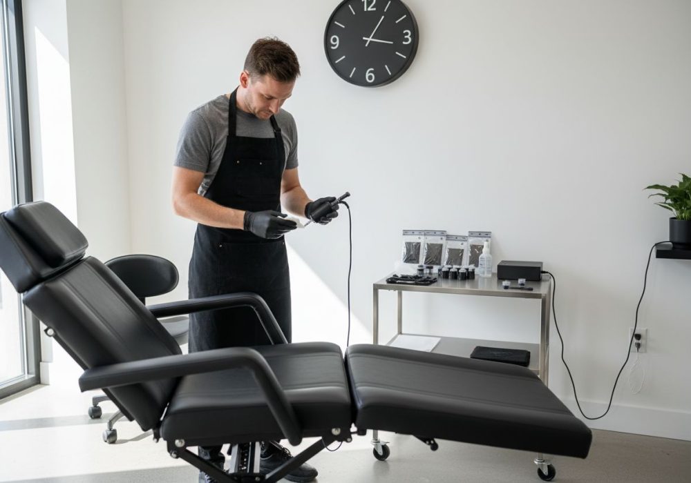 tetovacie štúdio komfort hygiena