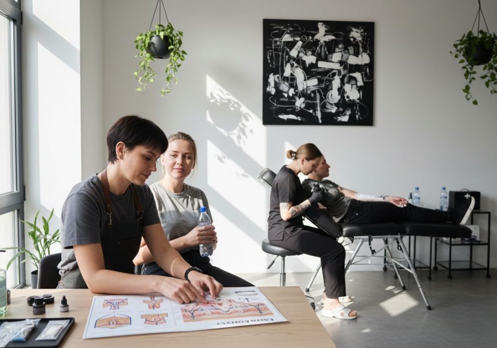 tipy bezbolestné tetovanie