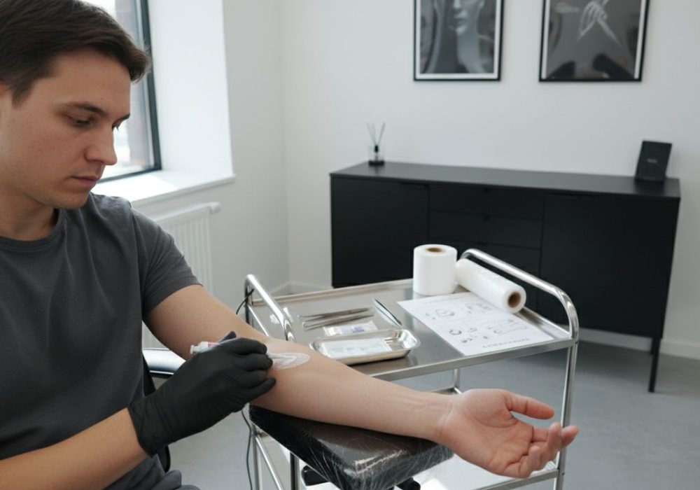 aplikácia anestetického krému