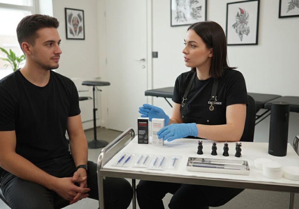 príprava tetovanie krém